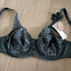 NWT bra Via del Amore sophisticated elegance 34 D